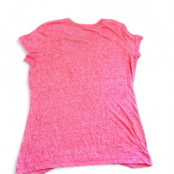Nautica Pink Graphic V Neck Short Sleeve Tee size XL - Picture 3 of 6